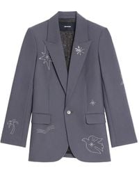Zadig & Voltaire - Embellished Blazer - Lyst