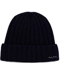 Visvim - Bonnet En Maille Côtelée - Lyst
