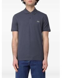 Lacoste - L.12.12 Logo-Patch Piqué Polo Shirt - Lyst