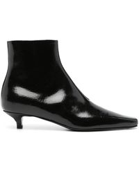 TOTEME - Botines The Patent Slim con tacón de 40 mm - Lyst