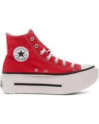 Converse - Lift Double Stack Lace-Up Platform Sneakers - Lyst