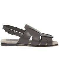 Peserico - Strappy Sandals - Lyst