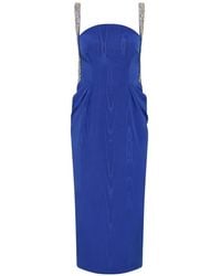 Rebecca Vallance - Teles Embellished Midi Dress - Lyst