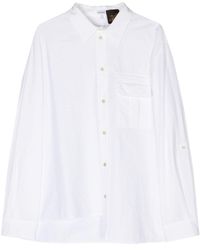 Loewe - X Paula's Ibiza Classic-collar Semi-sheer Shirt - Lyst