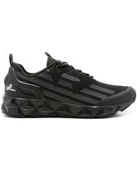 EA7 - Ultimate Combat Logo-Print Sneakers - Lyst