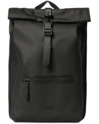 Rains - Rolltop Rucksack Backpack - Lyst