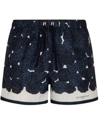 Givenchy - Short De Bain À Fleurs - Lyst