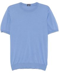 Kiton - Gestricktes T-Shirt - Lyst