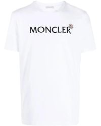 Moncler - T-Shirt With Logo - Lyst