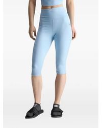 adidas By Stella McCartney - Logo-Print Cropped Leggings - Lyst
