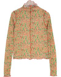 Siedres - フローラル トップ - Lyst