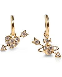 Vivienne Westwood - Kiri Orb Heart Earrings - Lyst