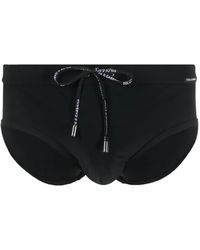 Dolce & Gabbana - Badeshorts Mit Kordelzug - Lyst