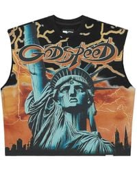 Godspeed - Voltage Sleeveless Vest - Lyst
