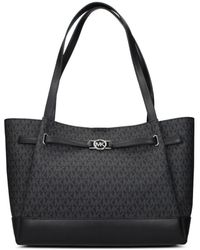 Michael Kors - Sac Porté Épaule À Plaque Logo - Lyst