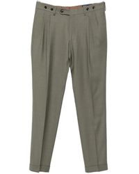 Berwich - Pleated-Detail Wool Trousers - Lyst