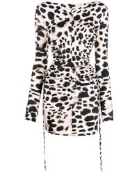 Roberto Cavalli - Abito Corto Con Stampa - Lyst
