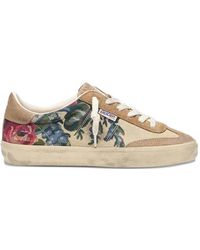 Golden Goose - Soul-Star Floral Sneakers - Lyst