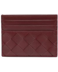 Bottega Veneta - Brown Intrecciato Leather Wallet - Women's - Lambskin/calf Leather - Lyst