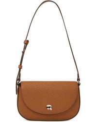 Karl Lagerfeld - Borsa A Tracolla Ikon Con Battente - Lyst