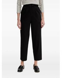 Benetton - Pleated Straight-Leg Trousers - Lyst
