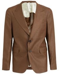 Brian Dales - Single-Breasted Blazer - Lyst
