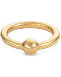 Poche Paris - Flow Ball-Detail Ring - Lyst