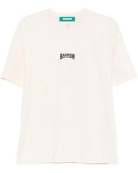 Barrow - Bear Statue-Print T-Shirt - Lyst