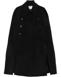 7 For All Mankind - Double-Breasted Cape - Lyst