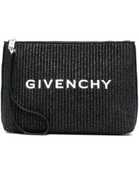 Givenchy - ラフィア クラッチバッグ - Lyst