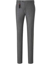 Marco Pescarolo - Pressed-Crease Tassel-Detail Trousers - Lyst