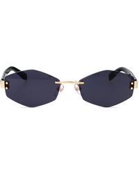 Marc Jacobs - Air Geometric-Rimless Sunglasses - Lyst