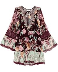 CAMILLA - A-Line Gathered Panel Dress - Lyst