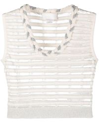 Genny - Cut-out Detail Top - Lyst
