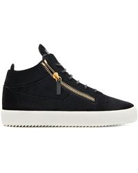Giuseppe Zanotti Sneakers con zip - Nero