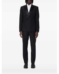 Emporio Armani - Double-Breasted Virgin-Wool Suit - Lyst
