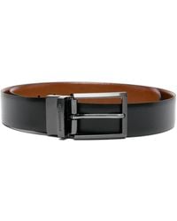 KARL LAGERFELD - Ceinture Réversible En Cuir - Lyst
