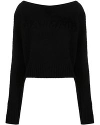 Balmain - Pull À Col Bateau - Lyst