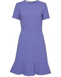 Stella McCartney - Abito Corto Con Ruches - Lyst