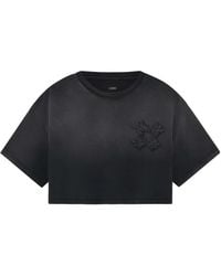 Amiri - Camiseta Corta Con Logo - Lyst