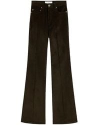 Ami Paris - Flared Corduroy Trousers - Lyst