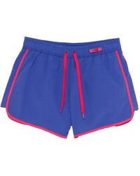 Moschino - Nylon Swim Trunks - Lyst