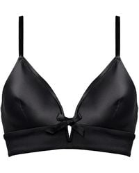 Eres - Jean Bow-Detail Triangle Bra - Lyst