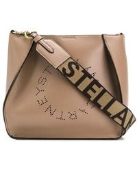 Stella McCartney - Schultertasche mit Logo - Lyst