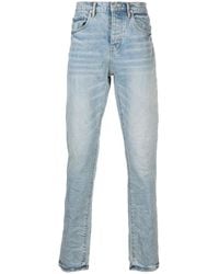 Purple Brand - P005 Mid-Rise Slim-Leg Jeans - Lyst