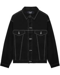 Comme des Garçons - Veste En Jean À Coutures Contrastantes - Lyst