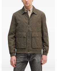 Guess - Flap-Pocket Zip-Up Jacket - Lyst
