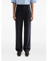 Jil Sander - Pinstripe-Pattern Trousers - Lyst