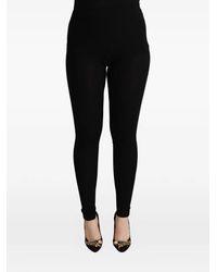 Dolce & Gabbana - Ribbed-Knit Leggings - Lyst