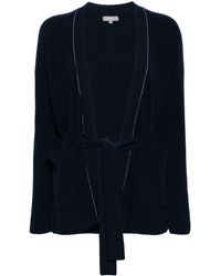N.Peal Cashmere - Belted Cashmere Cardigan - Lyst